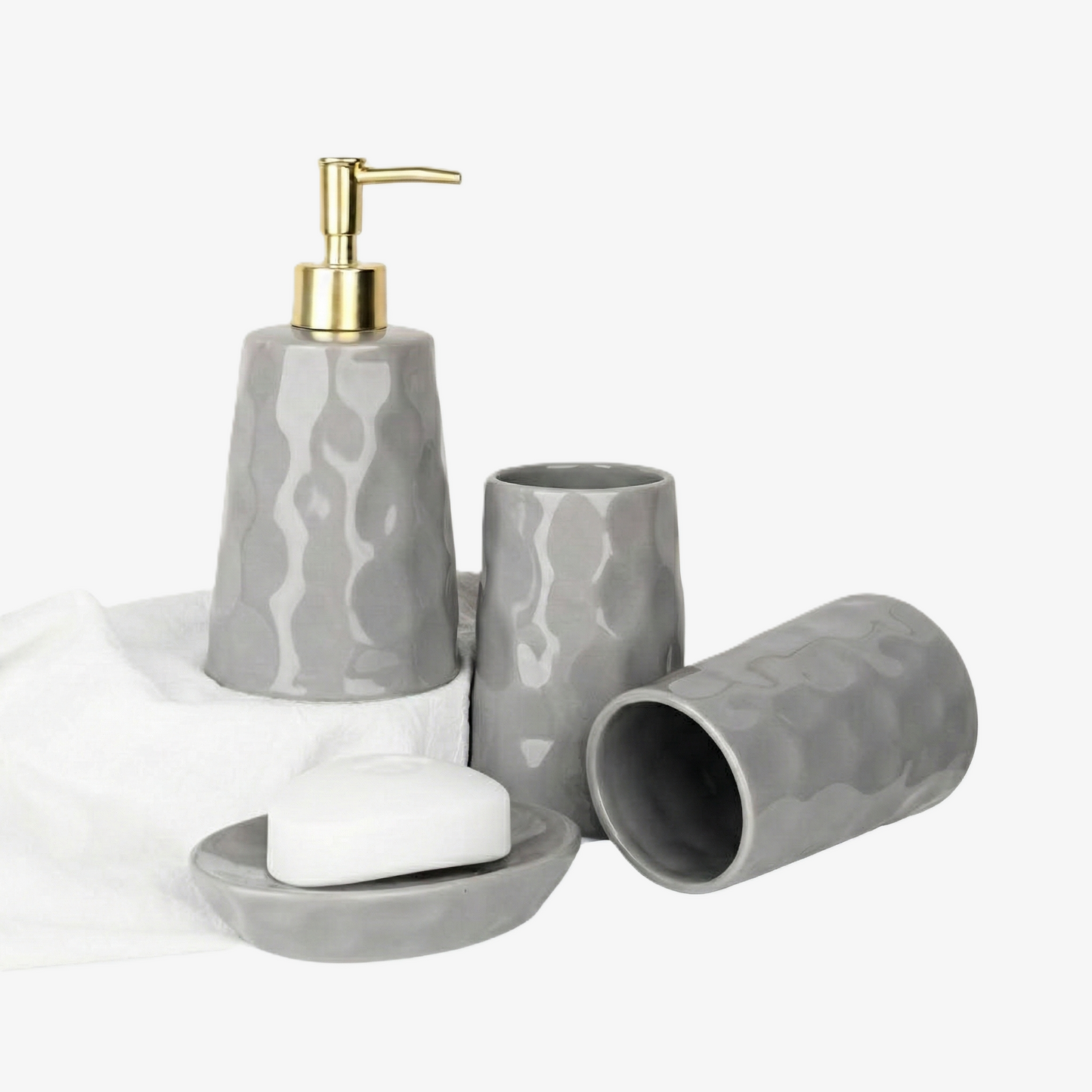 BosilunLife Bring Nature Inside Liquid Bathroom Set Recycled Eco-Clay