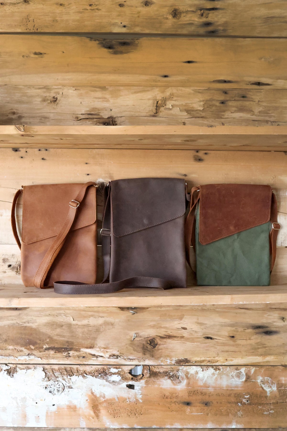 Leather Crossover Bag