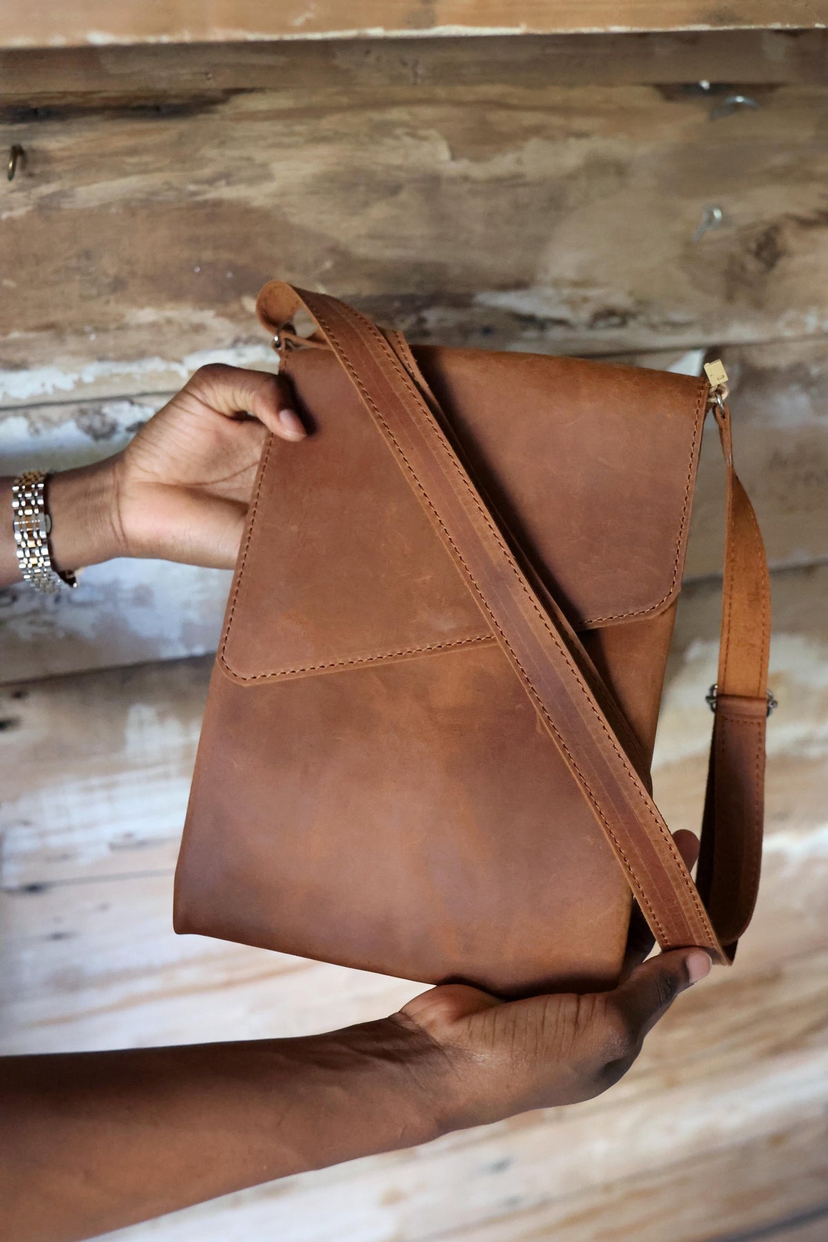 Leather Crossover Bag