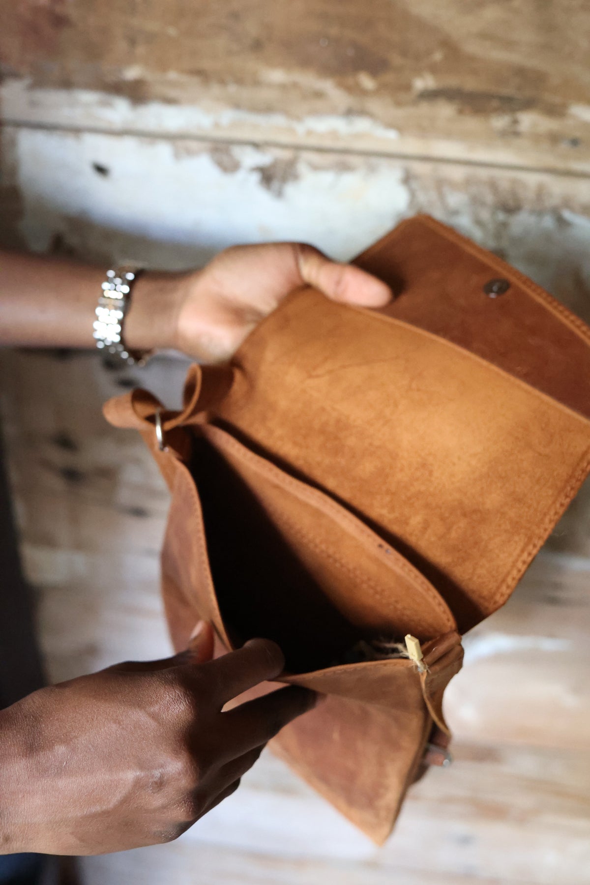 Leather Crossover Bag