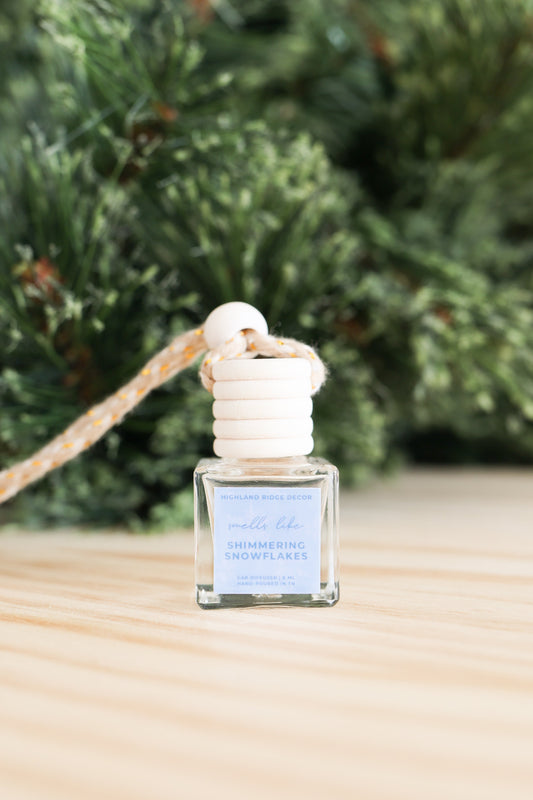 Shimmering Snowflakes  | Car Diffuser