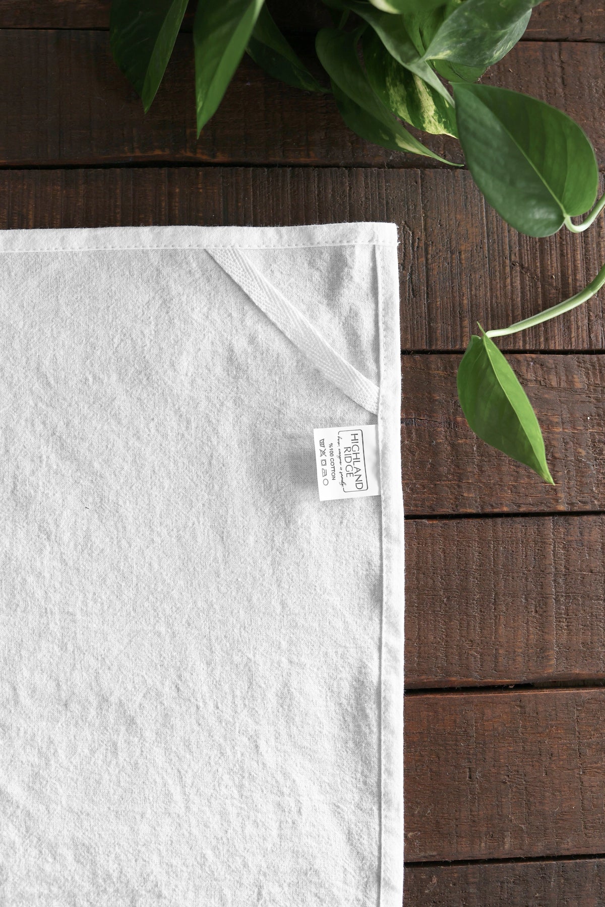 Poinsettia Tea Towel