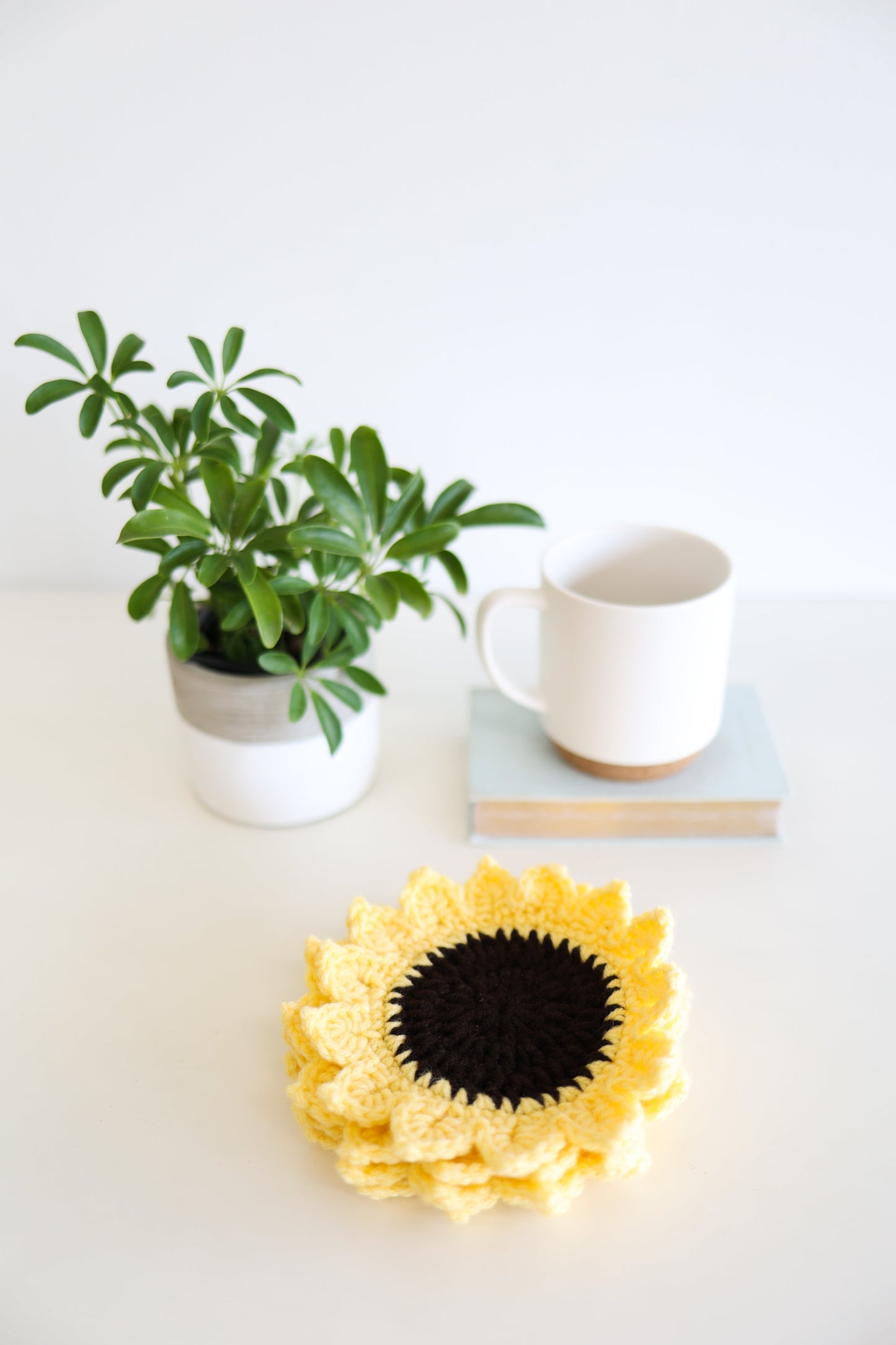 Sunflower Coaster Set