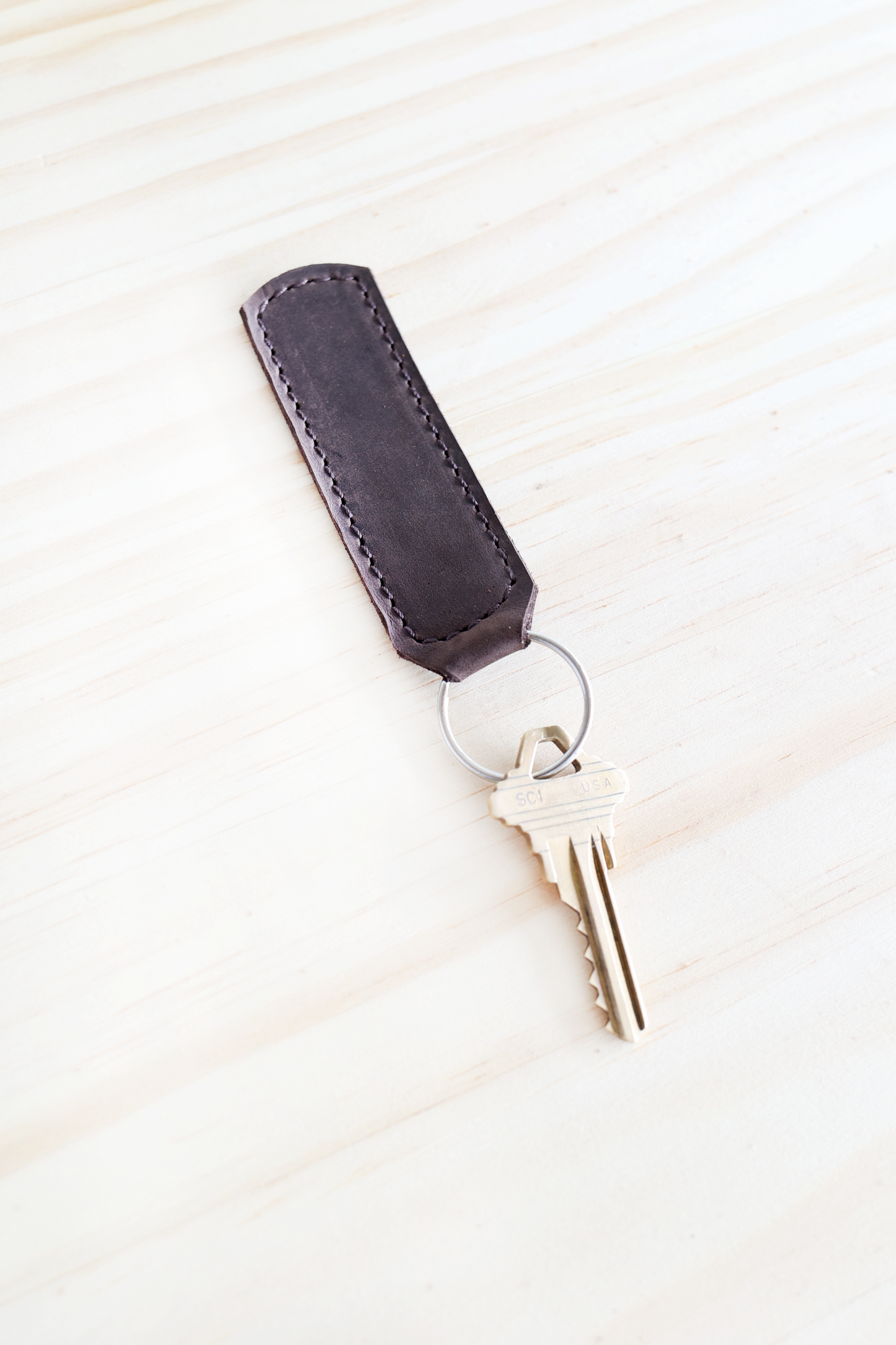 Leather Keychain