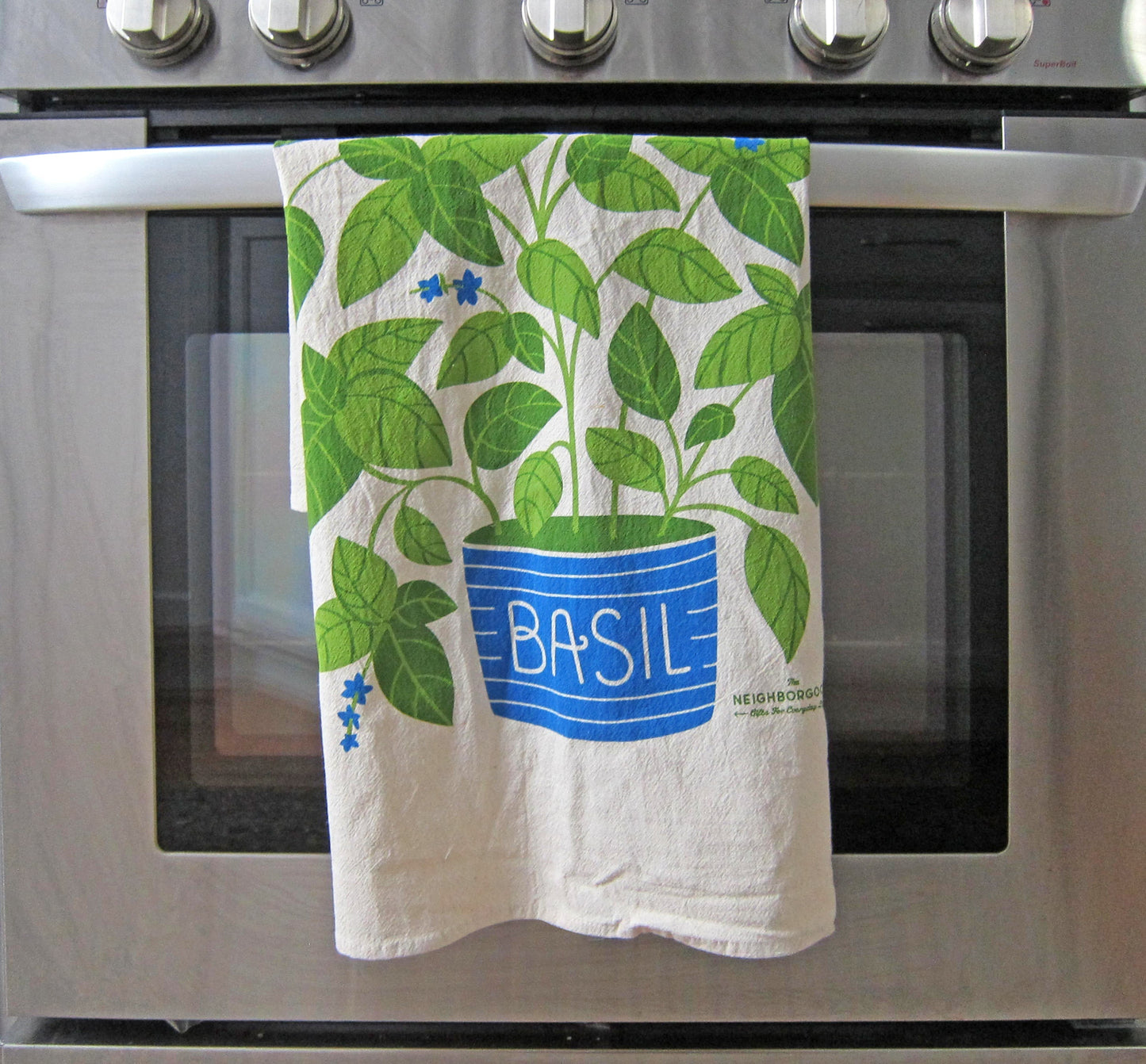Fresh Herbs- Dish Towel Set of 2