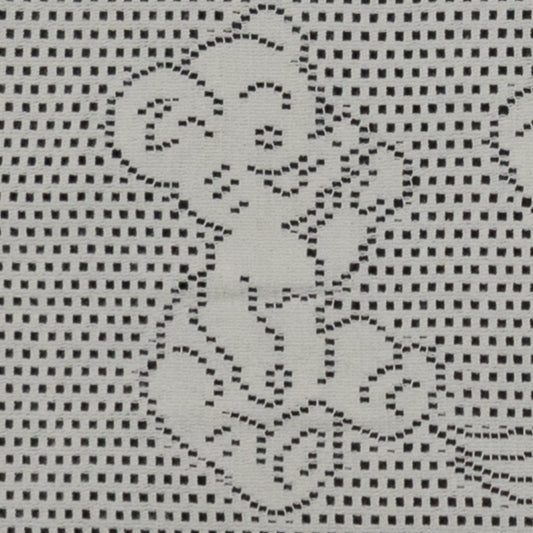 Southampton Home Lace Weave Teddy Bear Baby Blanket ~ Ivory ~