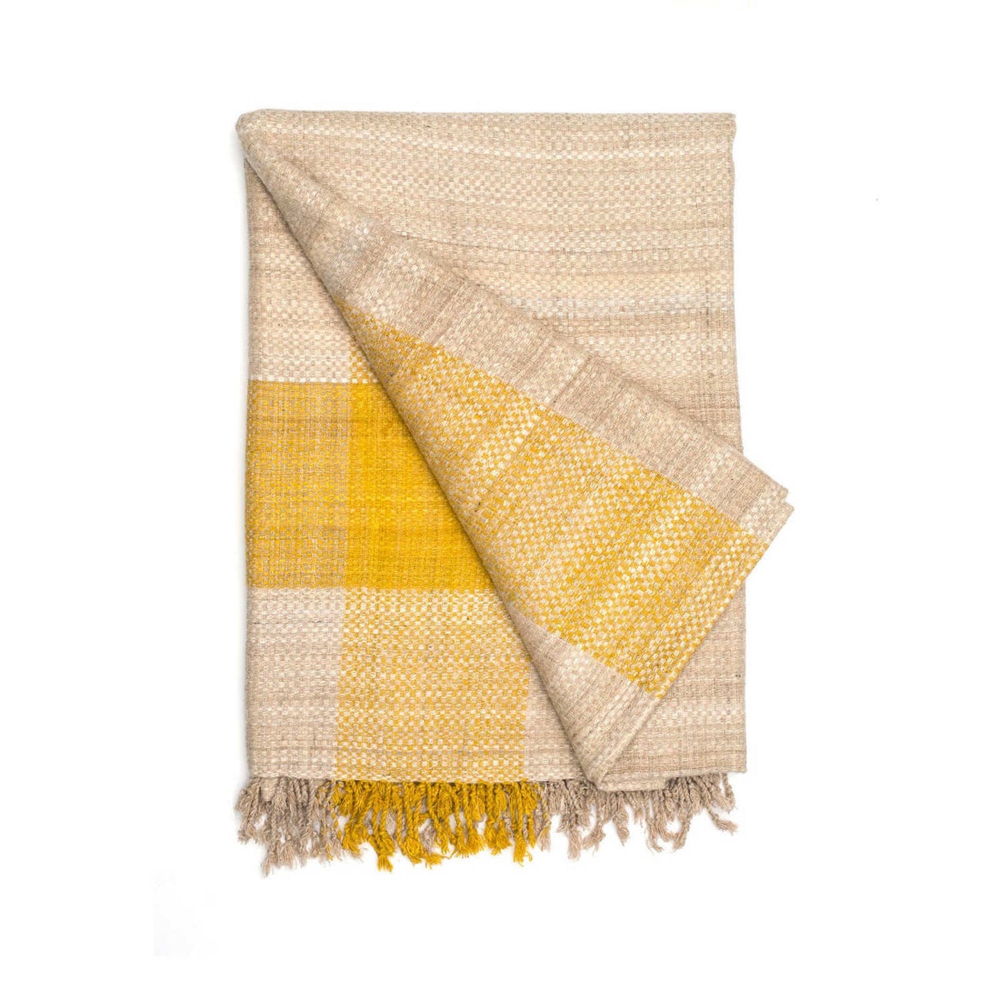 Silk Throw | Cruelty-Free | Handwoven | Fair Trade | BORDER