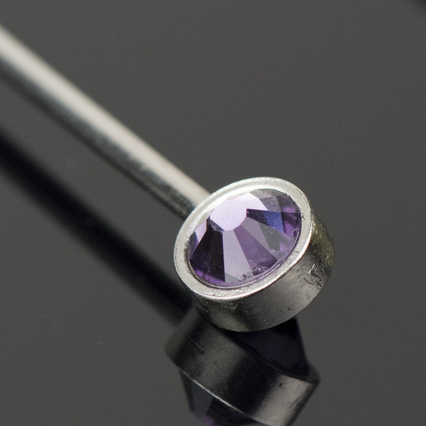 Bright Gem Crystal Cocktail Picks