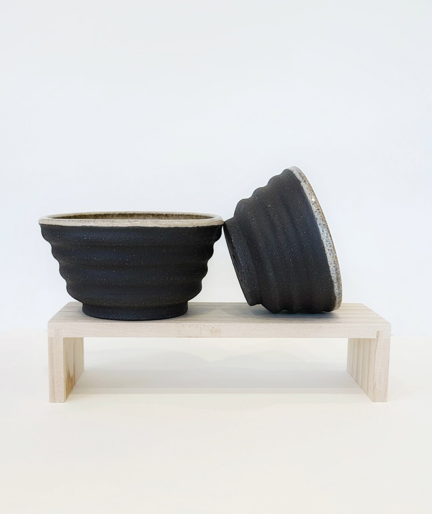 S/2 Cups / Bowls - Chocolate