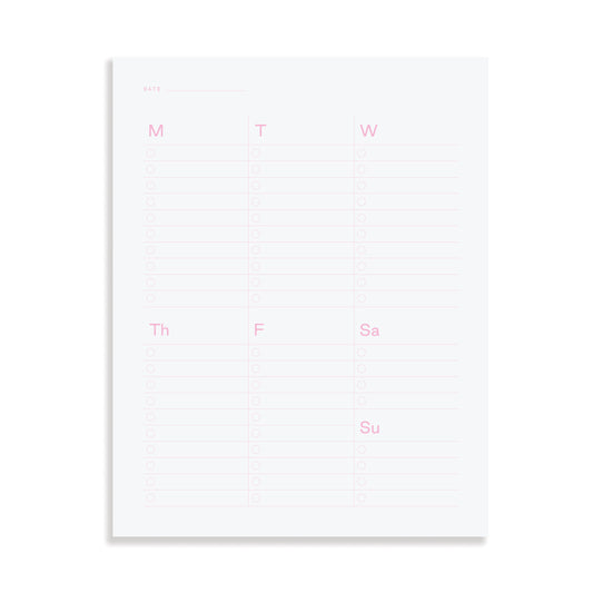 Weekly Refill Pad