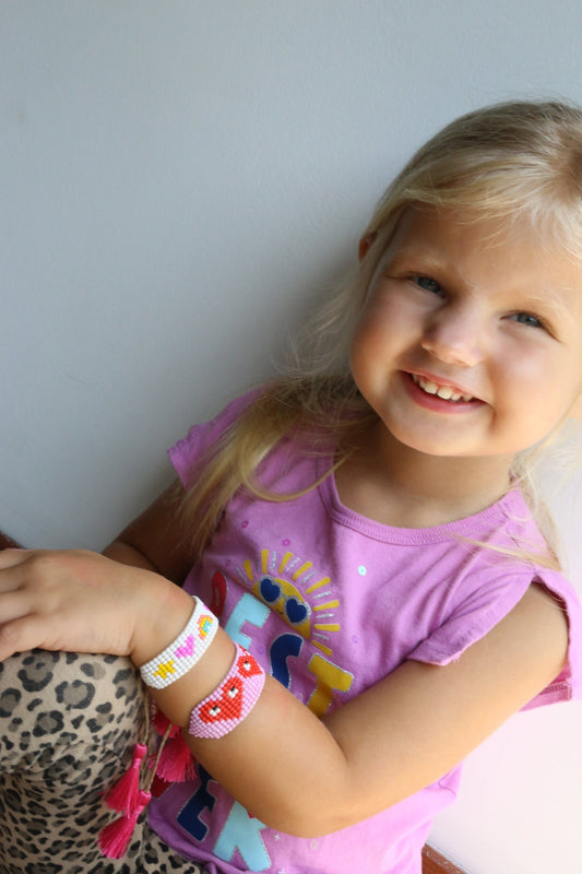 Kids Heart Eyes Bracelet
