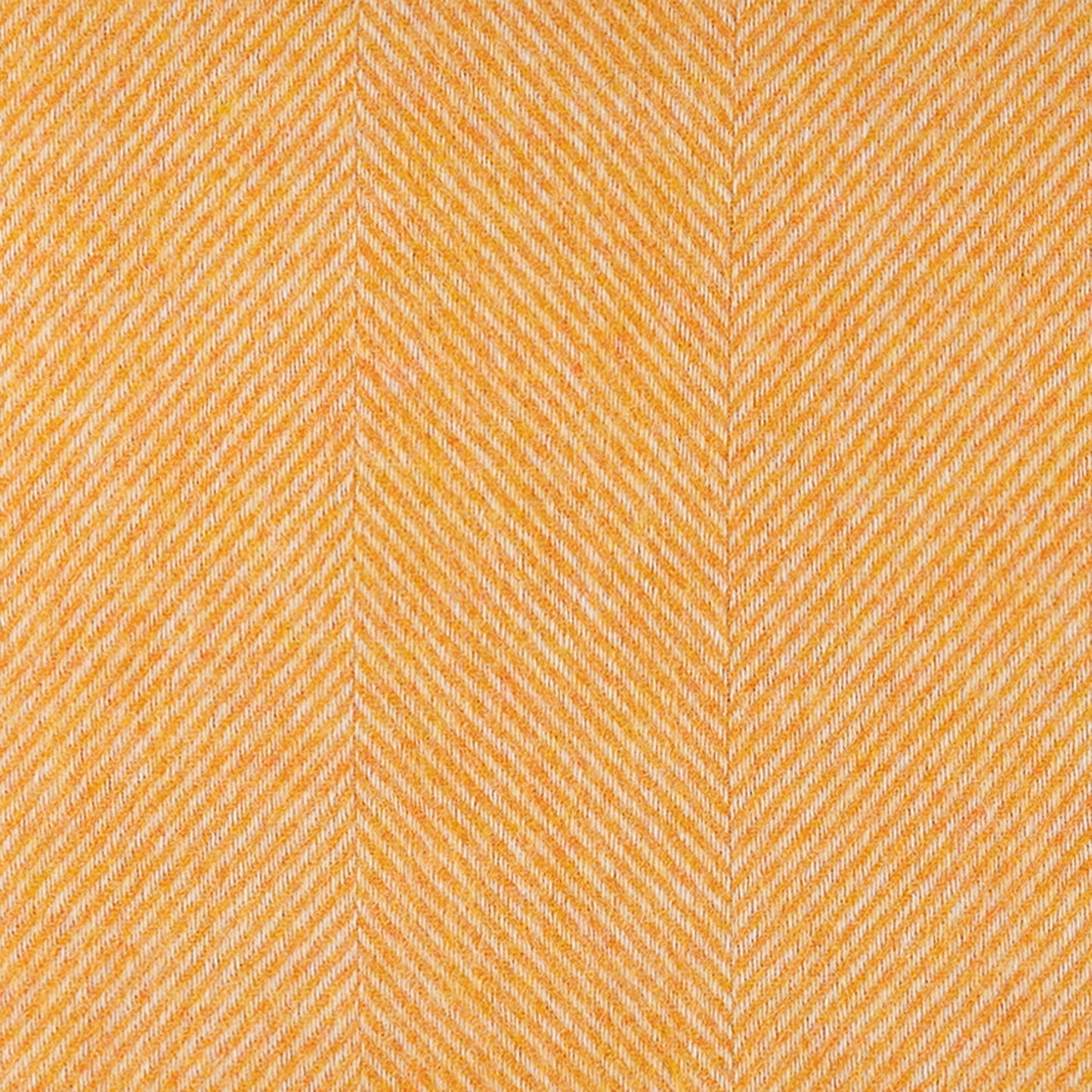 Southampton Home Shetland Lambswool Herringbone Throw – Tangerine