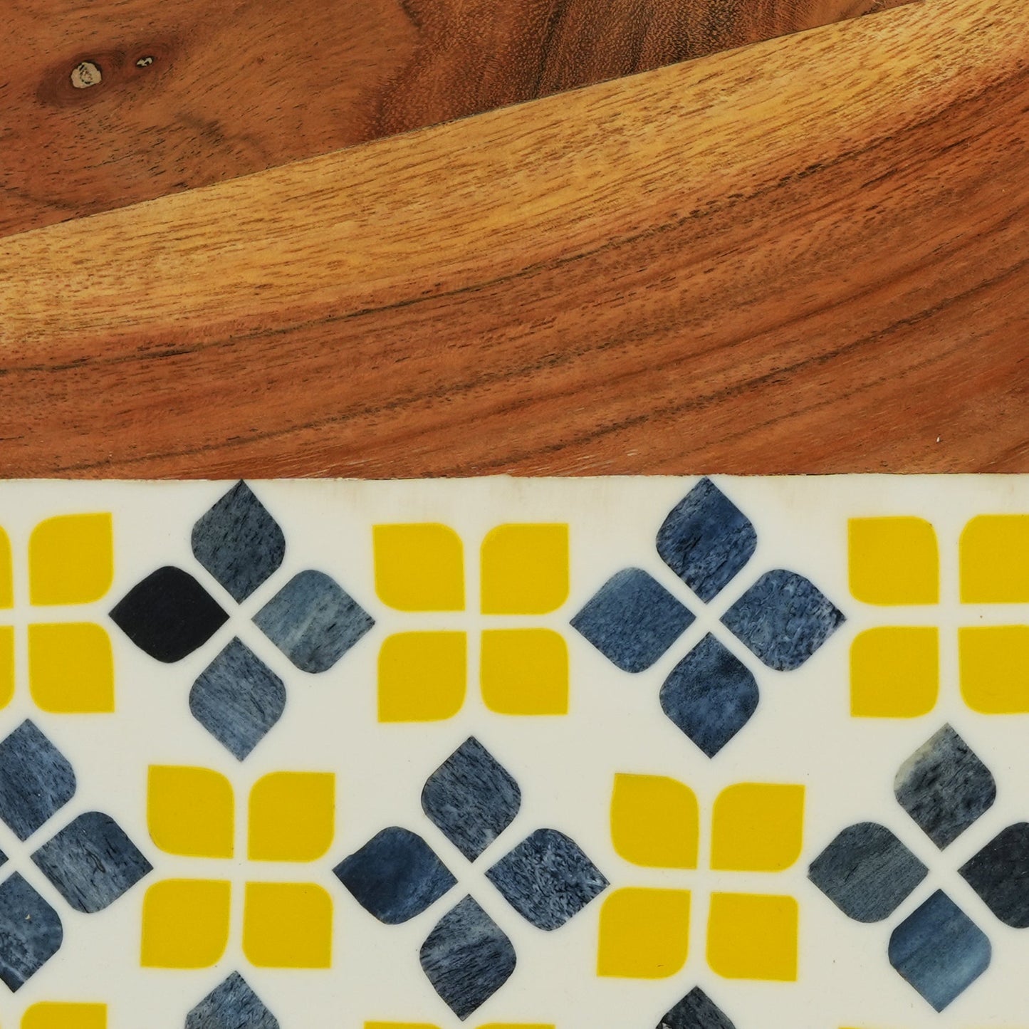 Marigold Mosaic Inlay Serving Tray