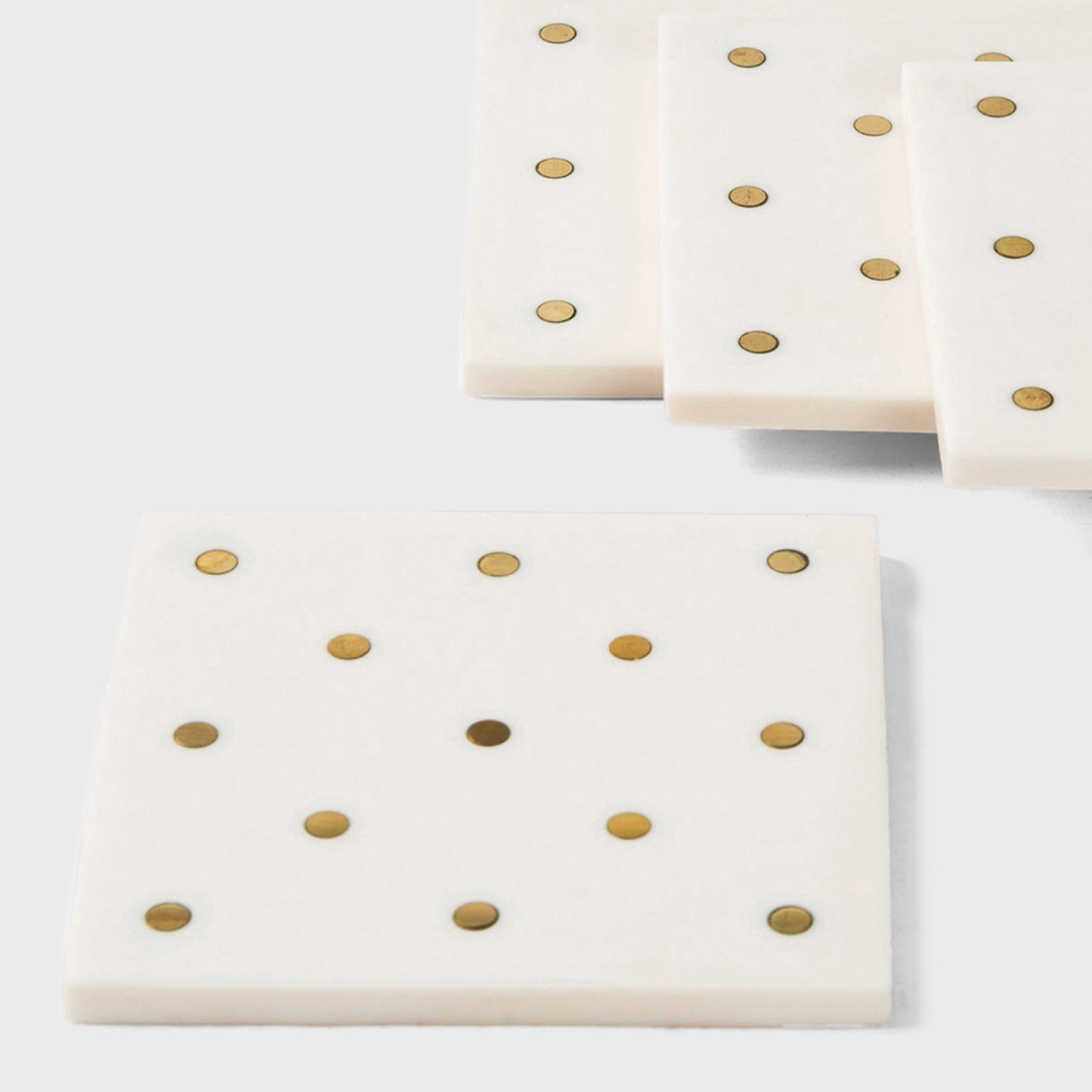 Sitara Resin Inlay Coaster Set of 4