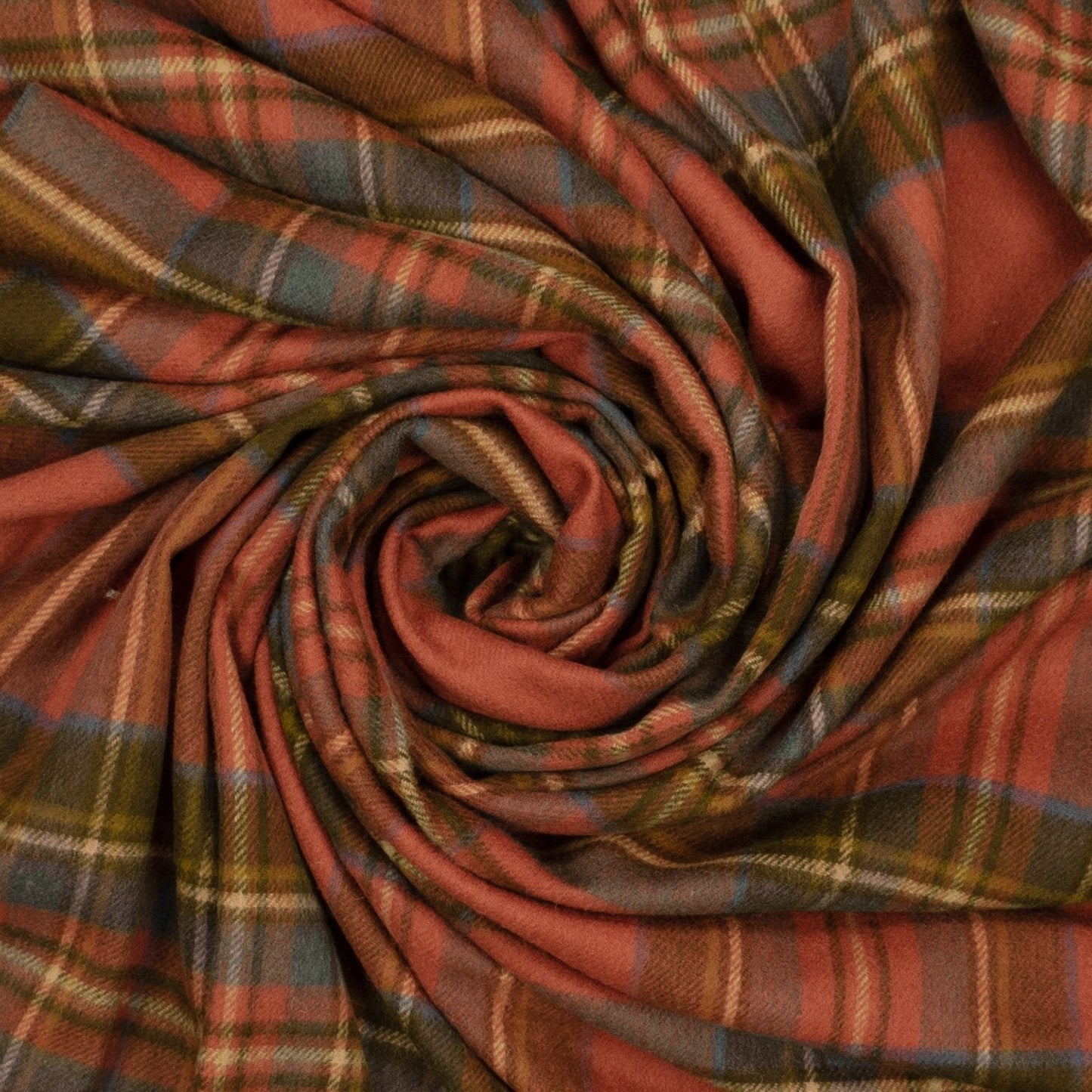 Prince of Scots Merino Wool Throw - Antique Royal Stewart