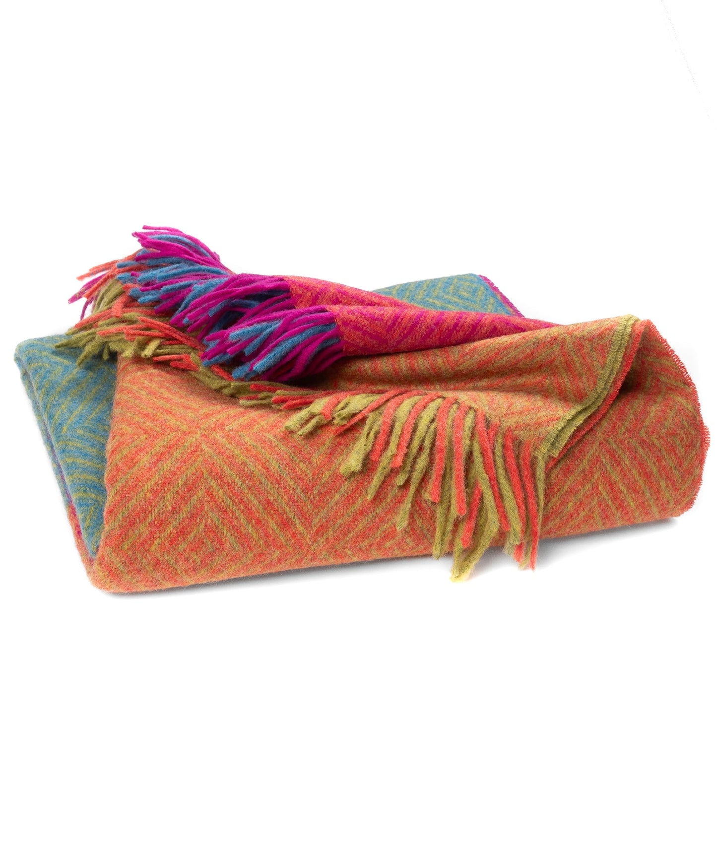 Southampton Home Merino Wool Throw – Block Brilliant