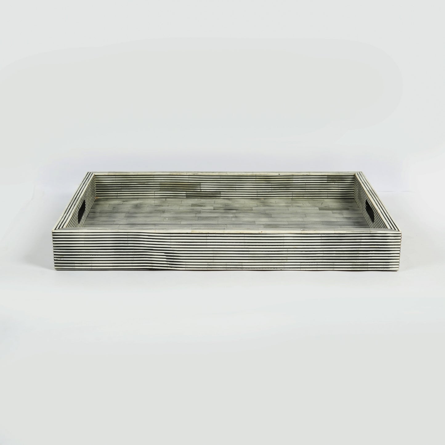 Pinstripe Bone Inlay Trays