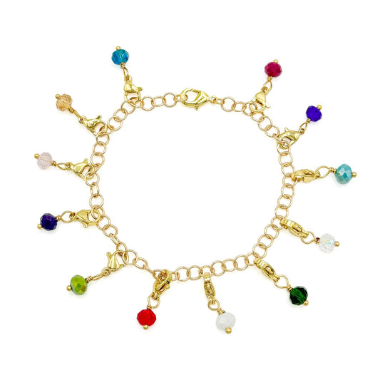 Familia Gold Birthstone Charms