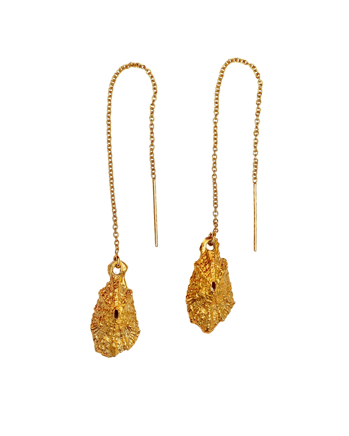 Sea Limpet Threader Earrings