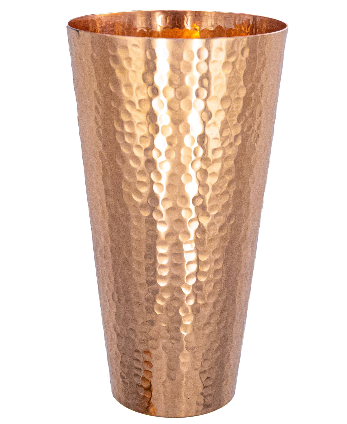 The Big Cup - Hammered Copper Tumbler