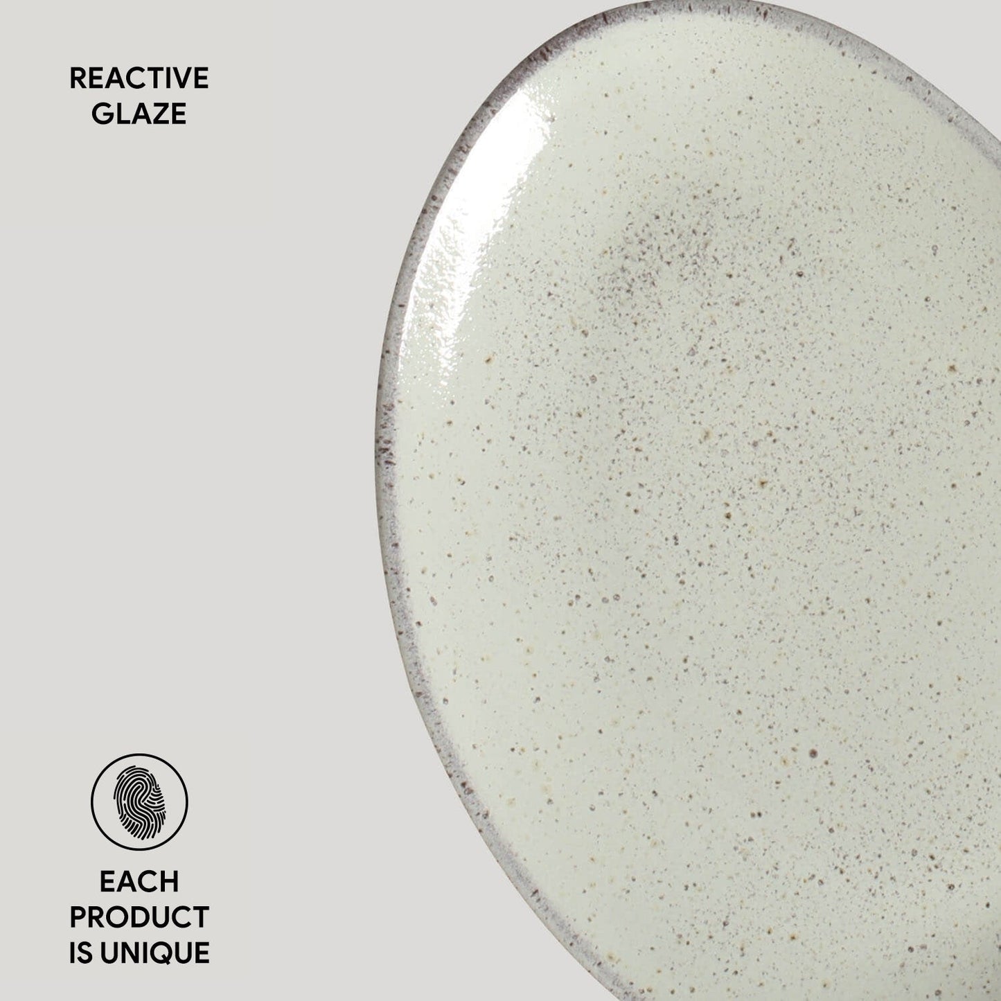 Oval Dessert Plate Set of 6