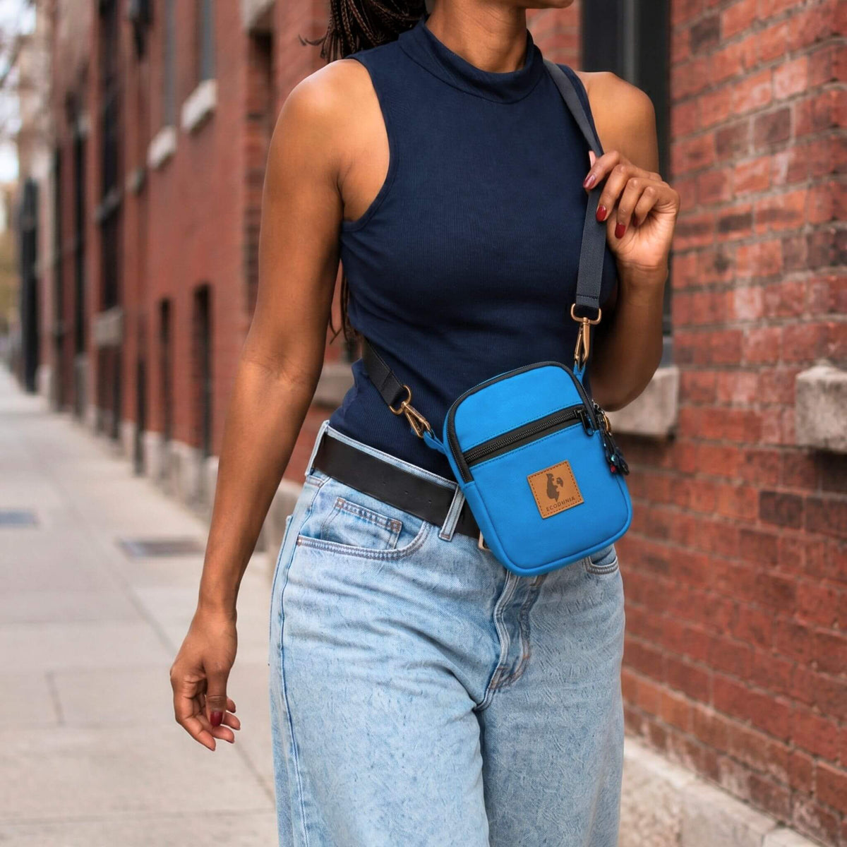 Convertible Canvas Crossbody Sling Bag 1L | Rozi