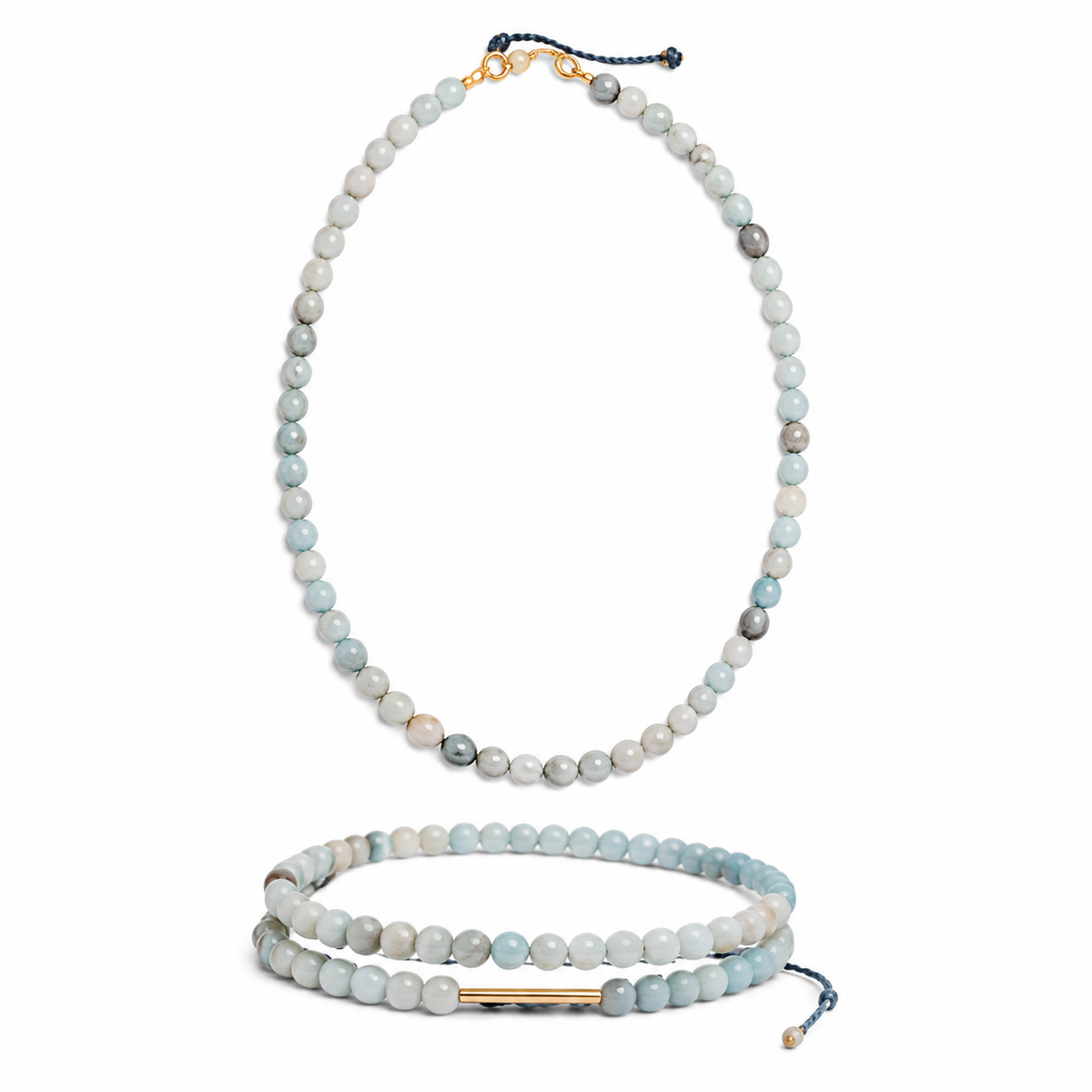 Gemstone & Gold Necklace