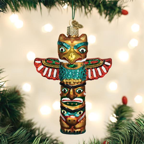 Totem Pole Ornament (Gift Boxed)