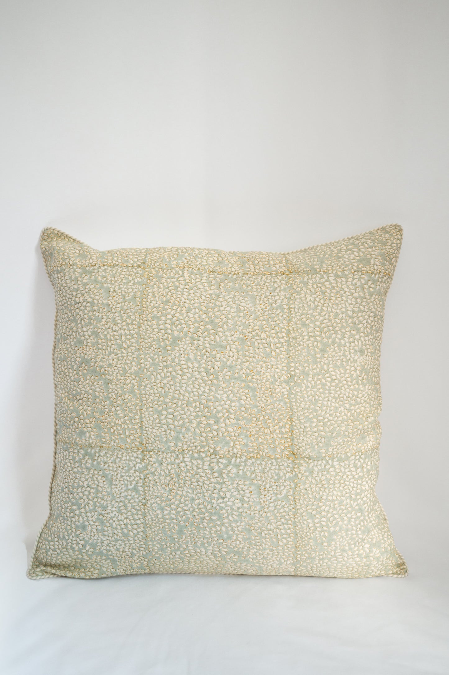 Rain Drop -  Hand Block Printed Pillow Cover