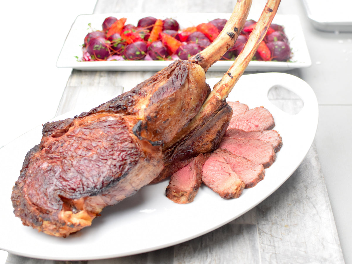 The Patio Daddy-O USDA Dry Aged Prime Tomahawk Chop (Set of 4)