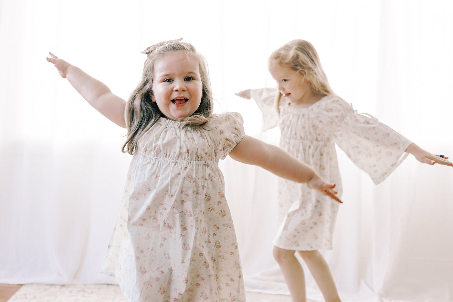 Kennedi Dress- Spring Petal| Short Sleeve