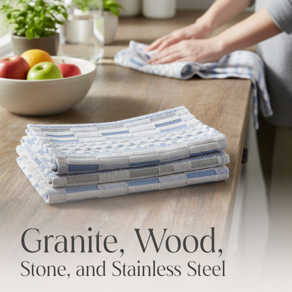 100% Organic Cotton Kitchen Towels