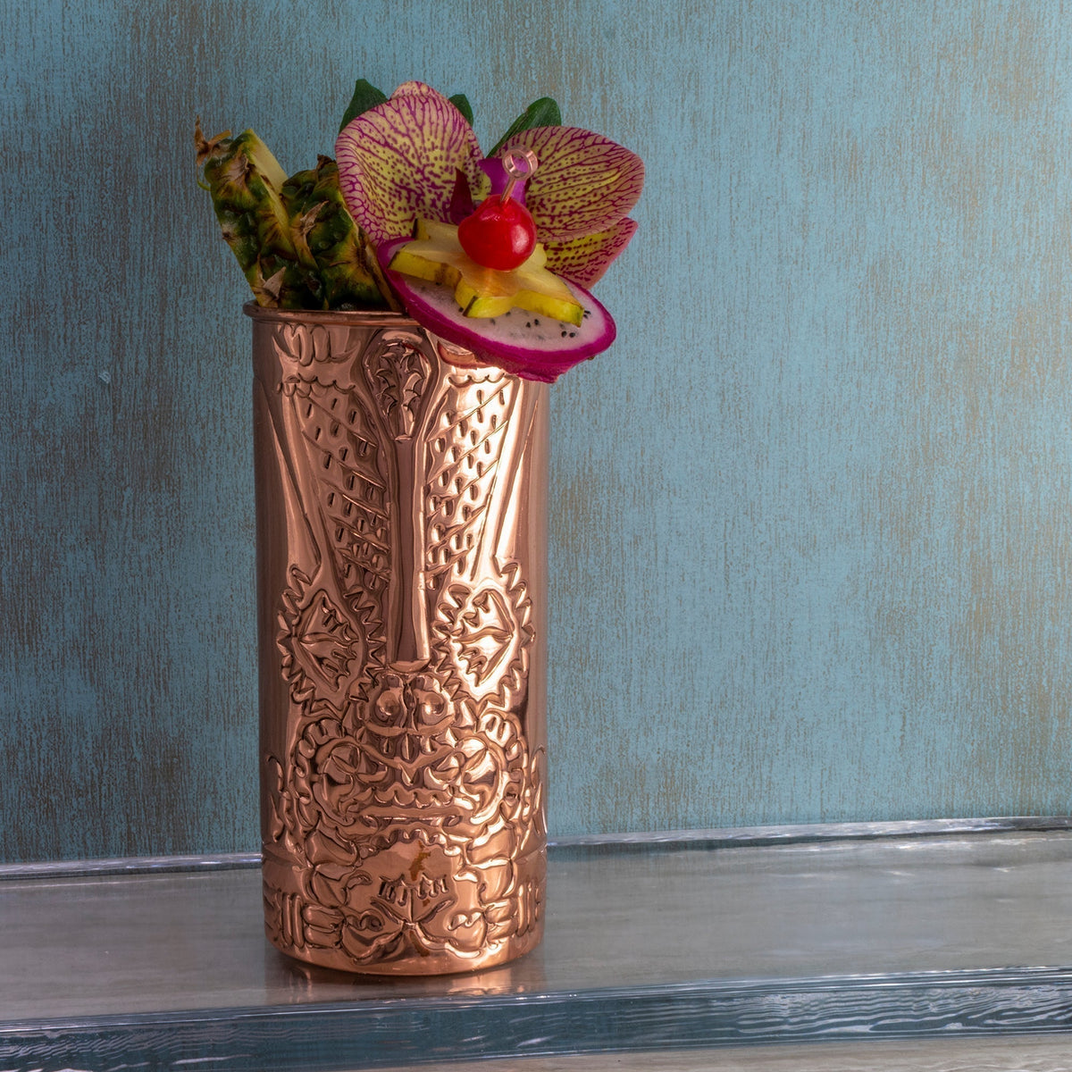 The Legends of Hawaii Copper Tiki Mug - Lona
