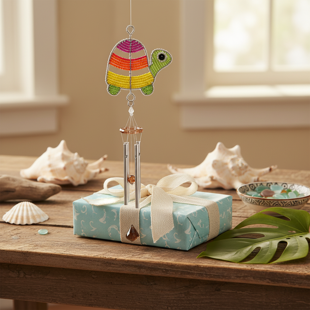 Turtle Wind Chime, Sm Asst  (Set of 3)