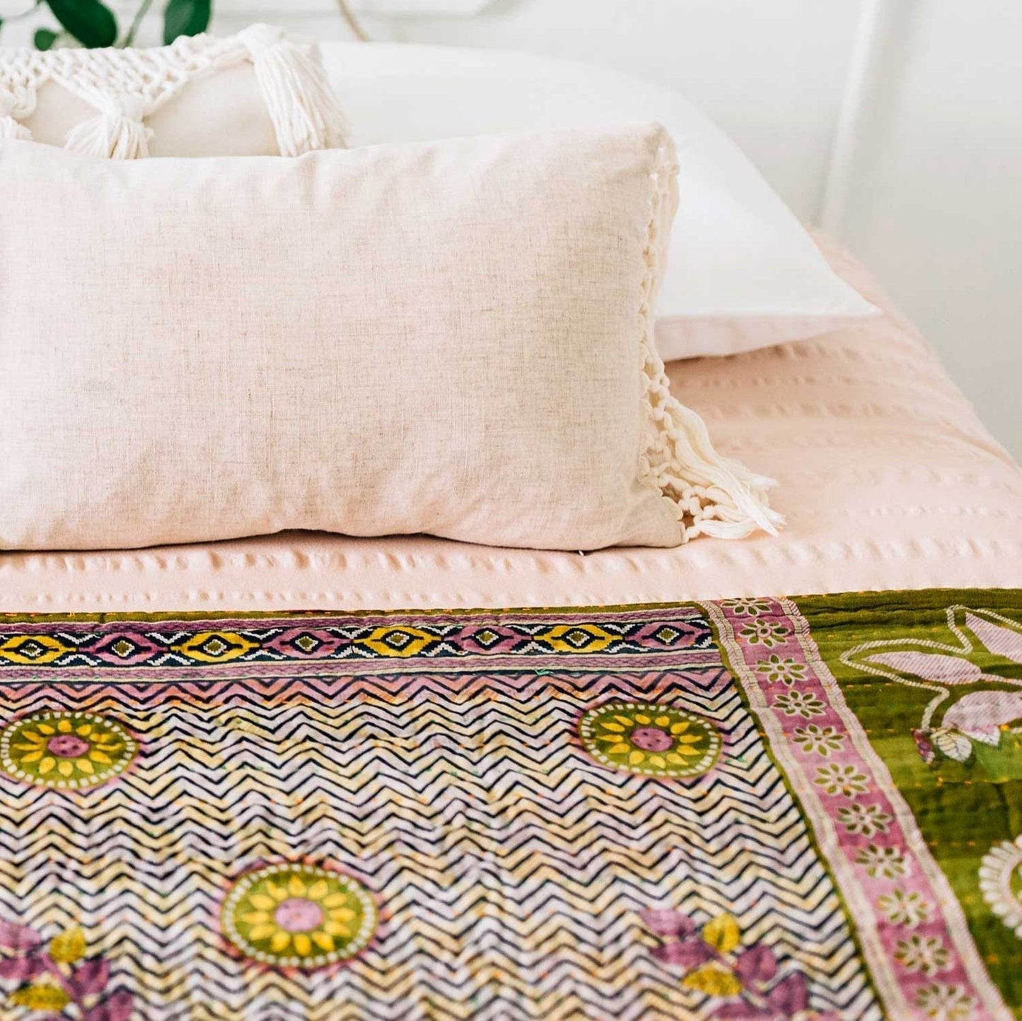 Sacred Sari Throw