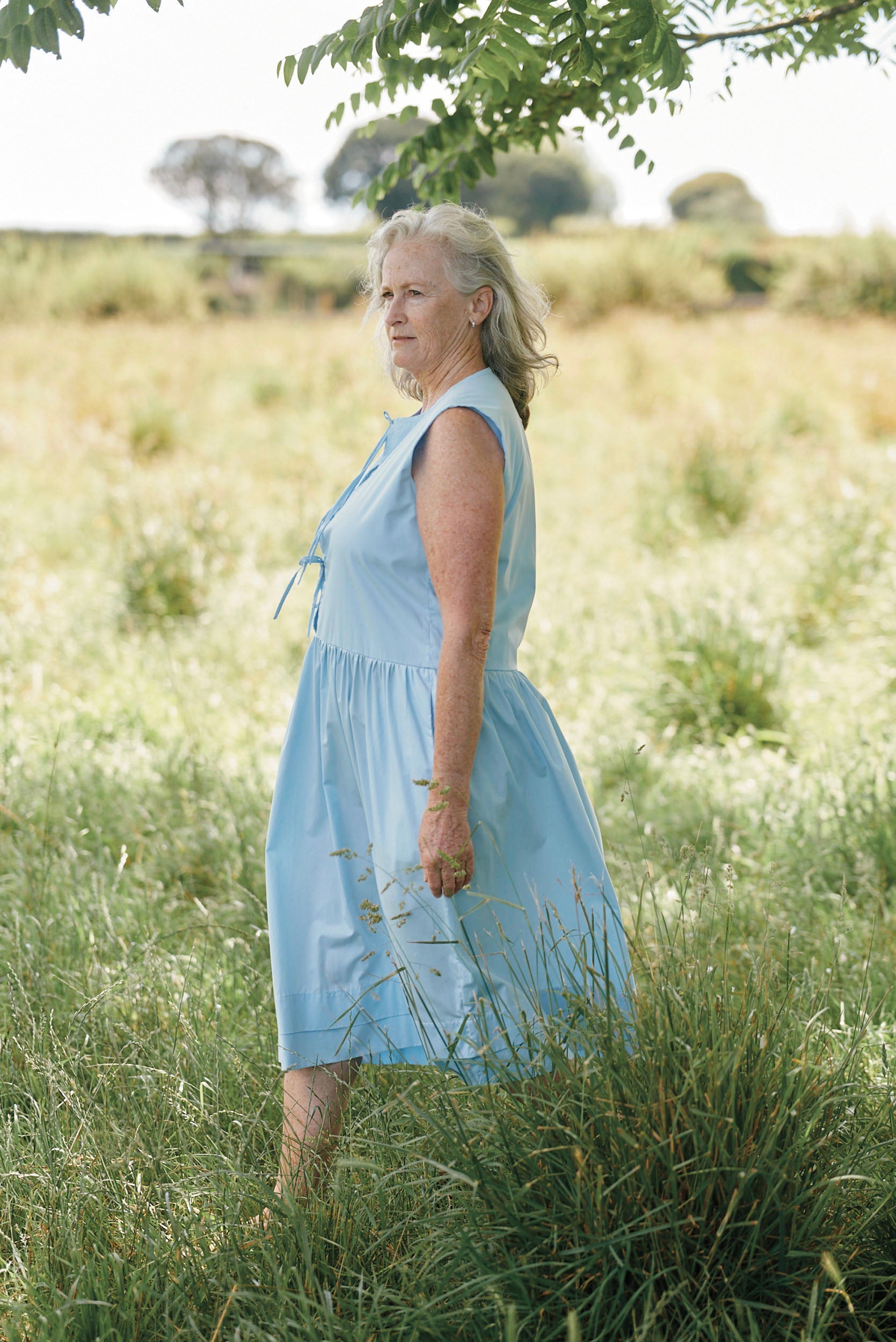 Frankie Dress | Sky Blue - ReCreate Clothing
