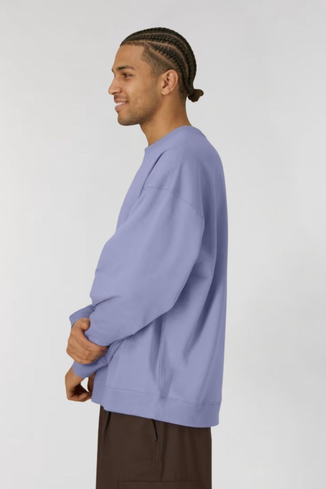 Sudadera algodón orgánico - Lavanda