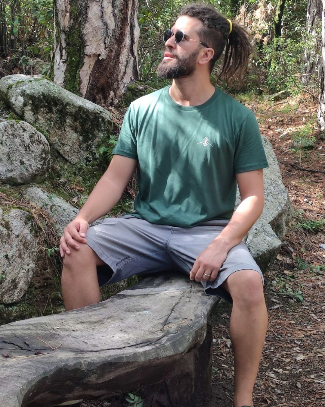 Camiseta orgánica - Verde Mineral