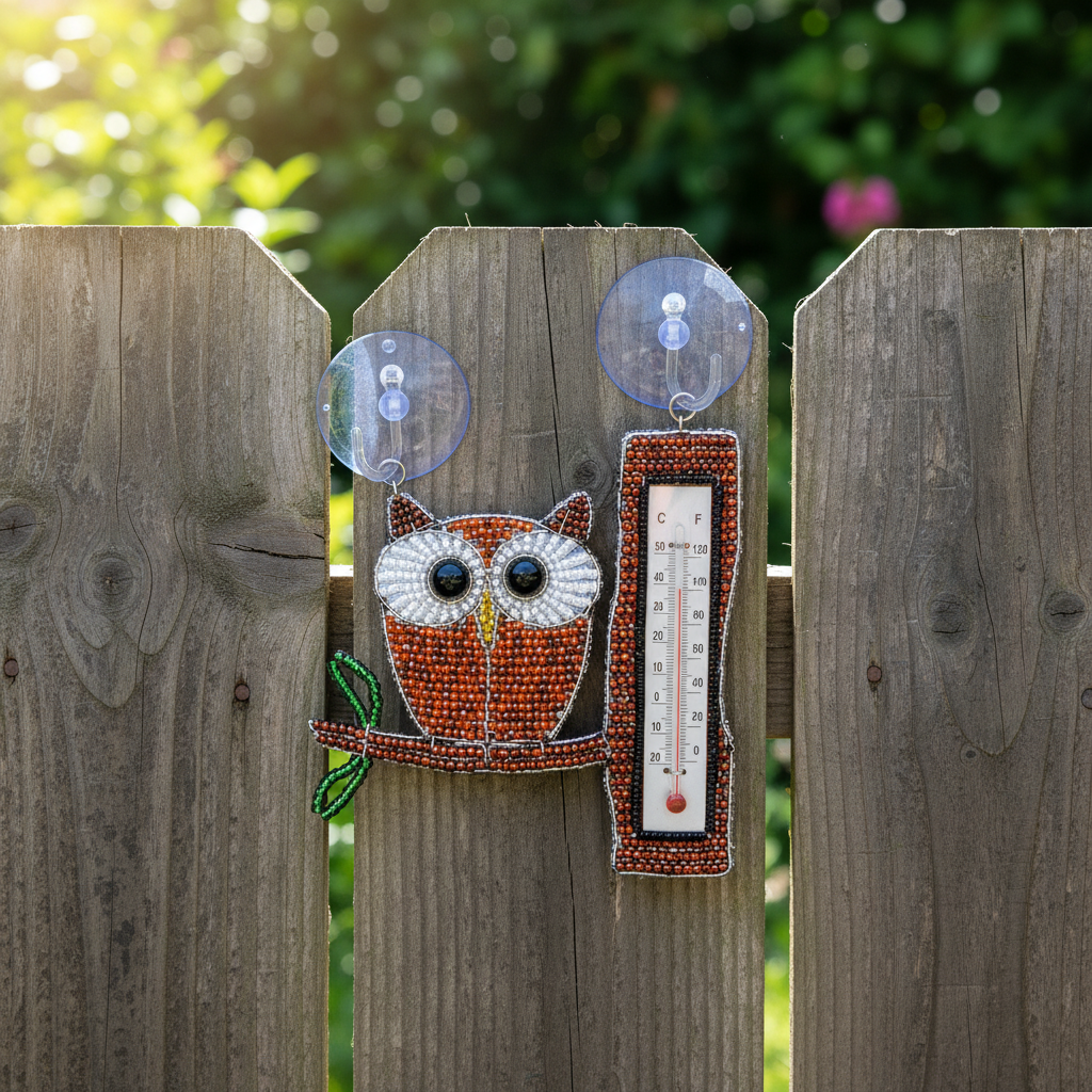 Thermometer, Owl (Set of 2)