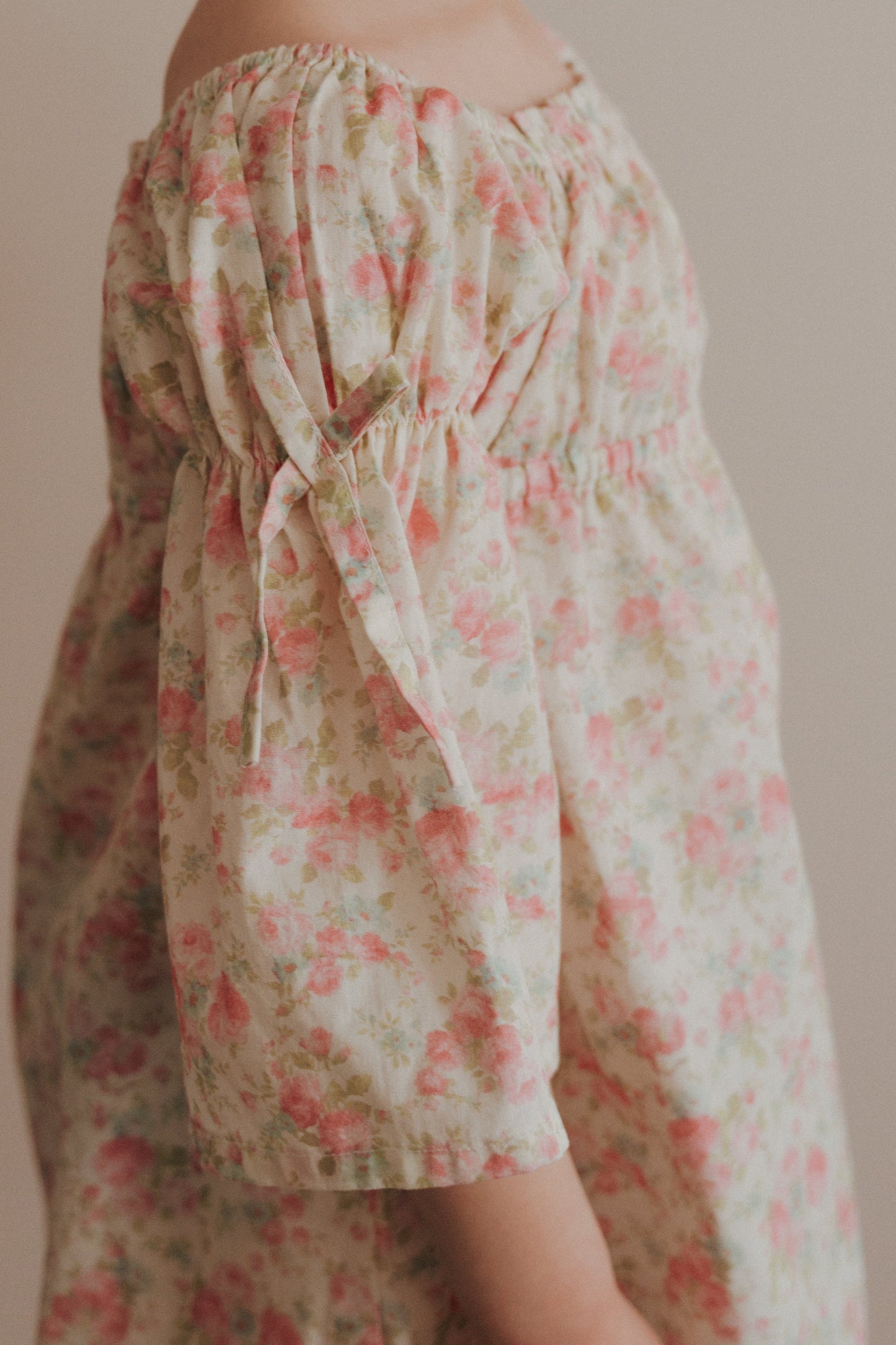 Kennedi Dress-Pink Blossom | Bell Sleeve