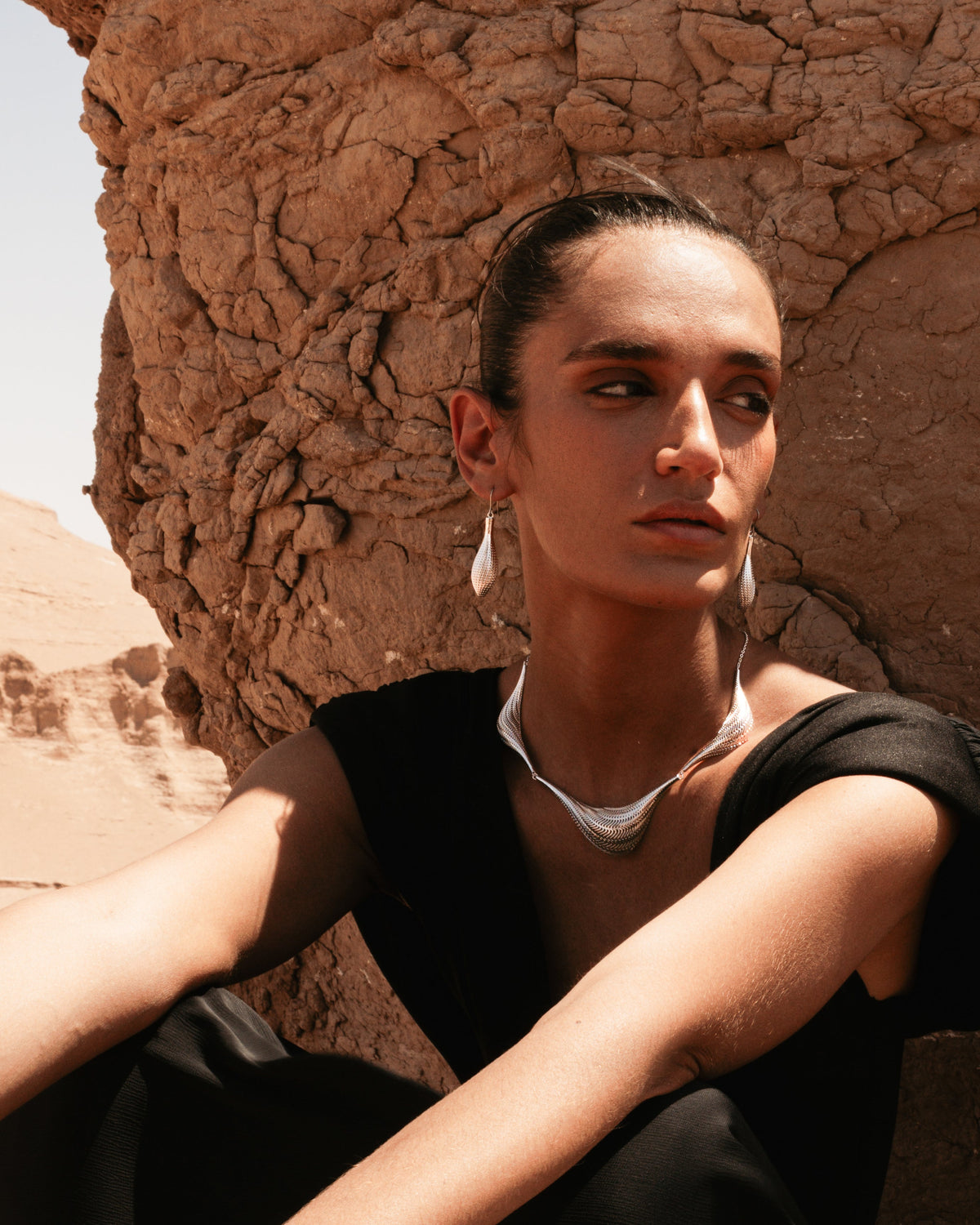 Flow Small Drop Earrings