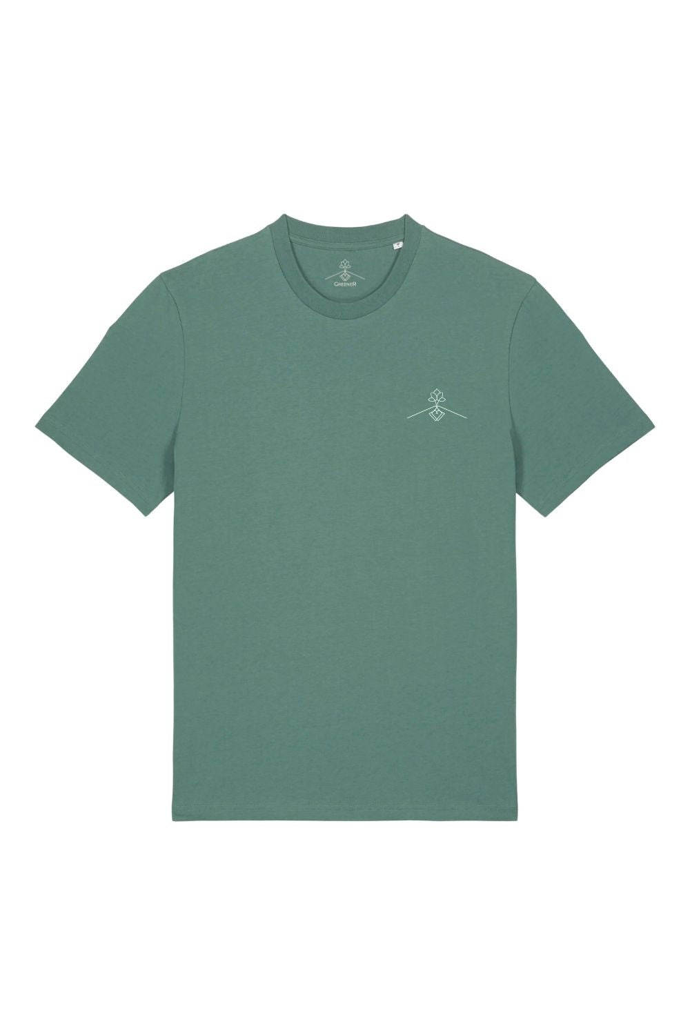 Camiseta algodón orgánico - Verde Étnico
