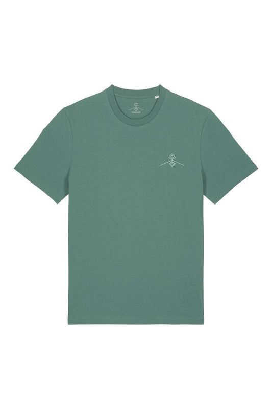 Camiseta algodón orgánico - Verde Étnico