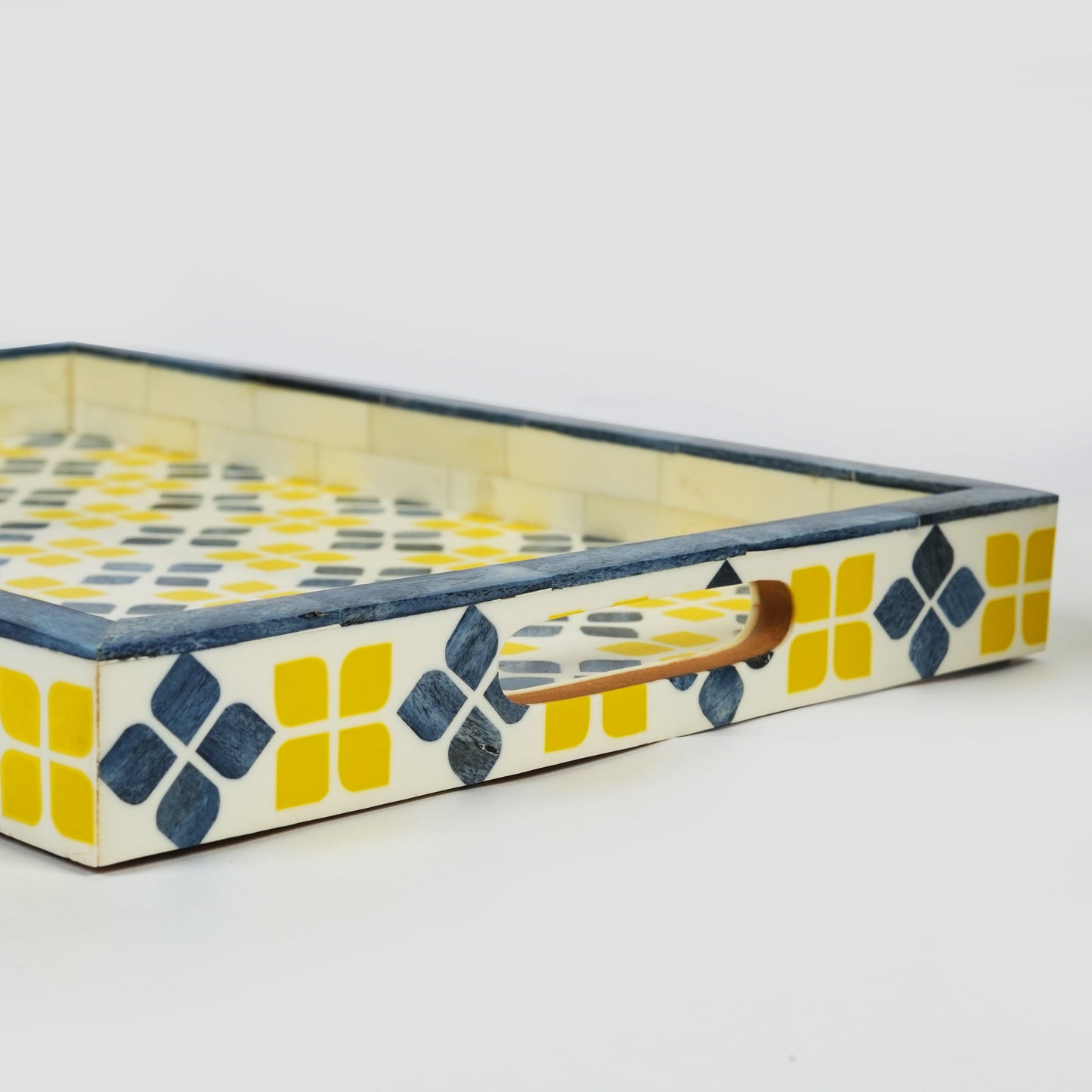 Marigold Mosaic Inlay Serving Tray