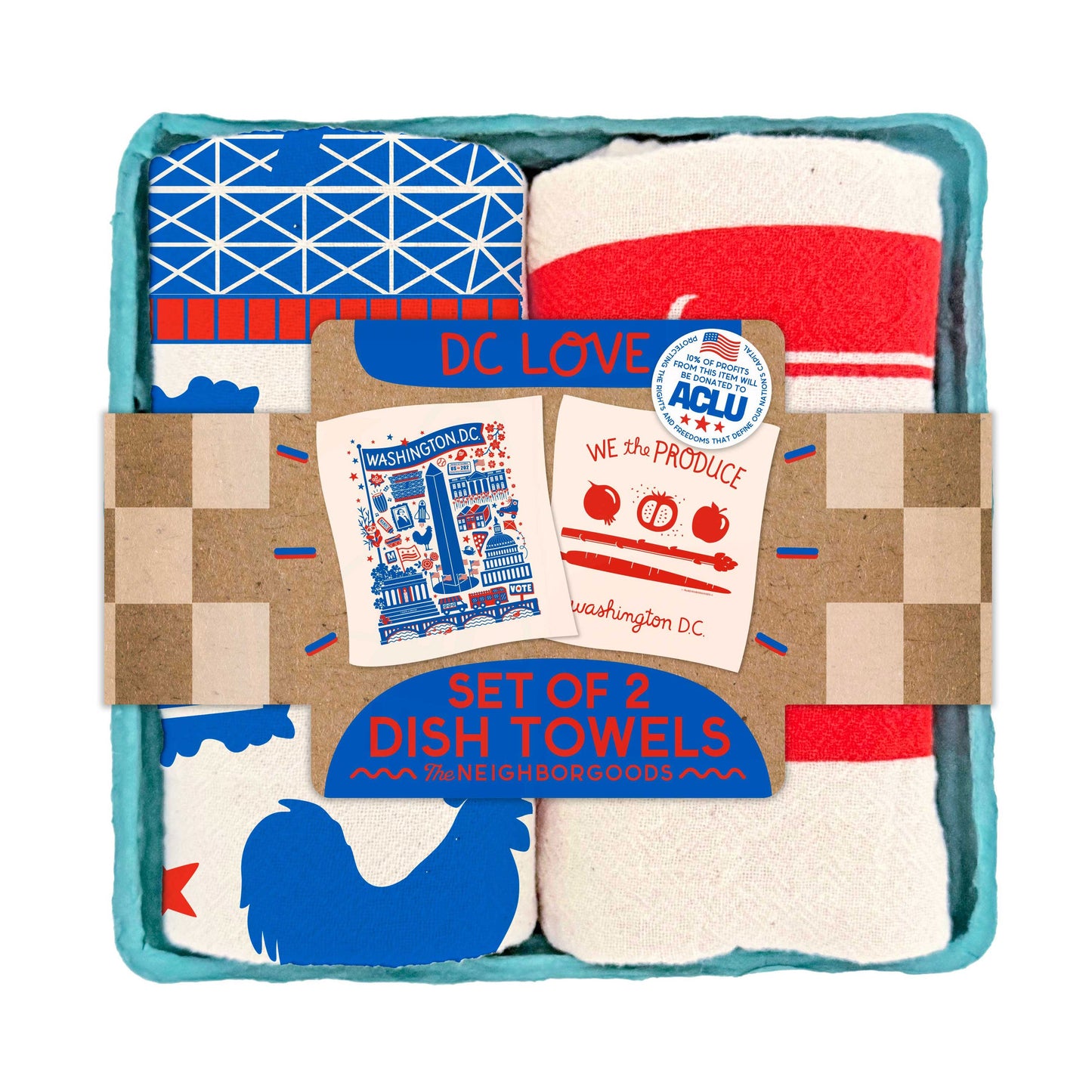 DC LOVE - Dish Towel Set of 2
