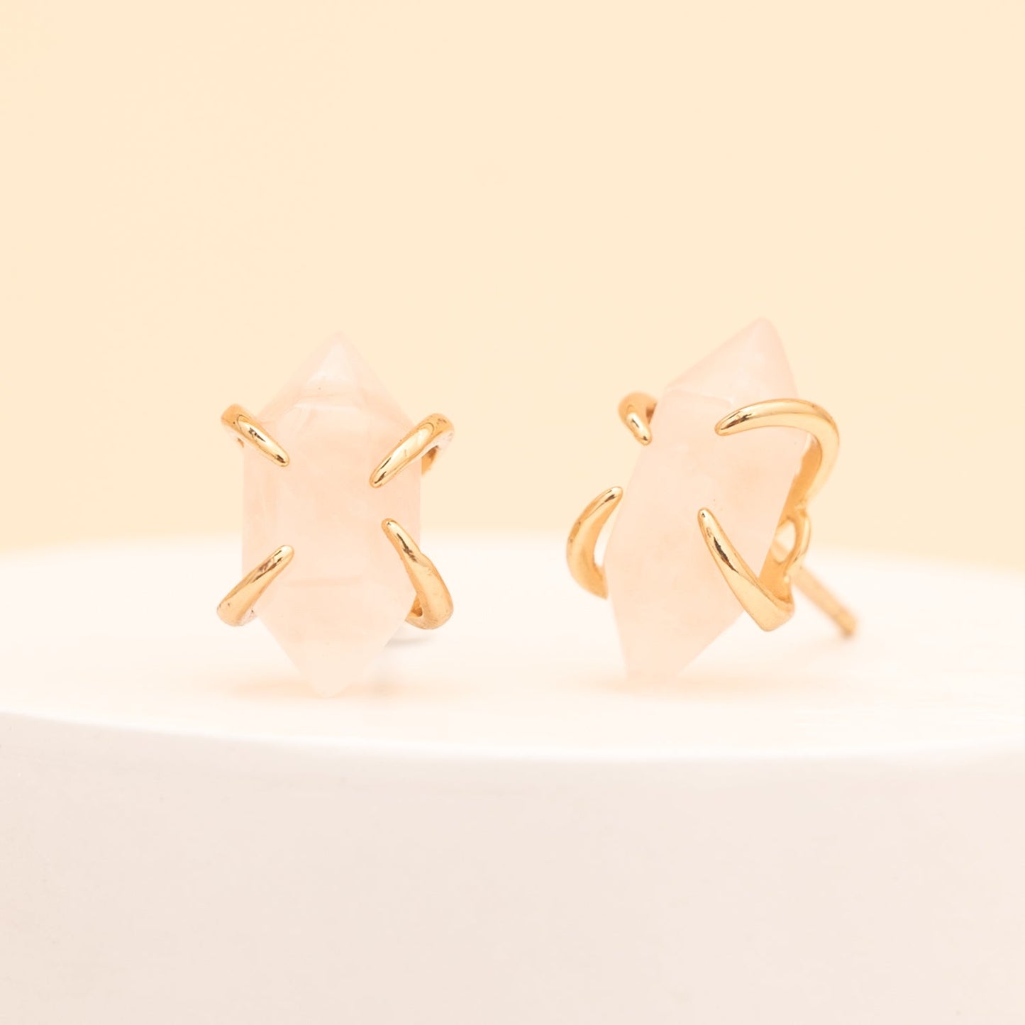 Quartz Encased Studs
