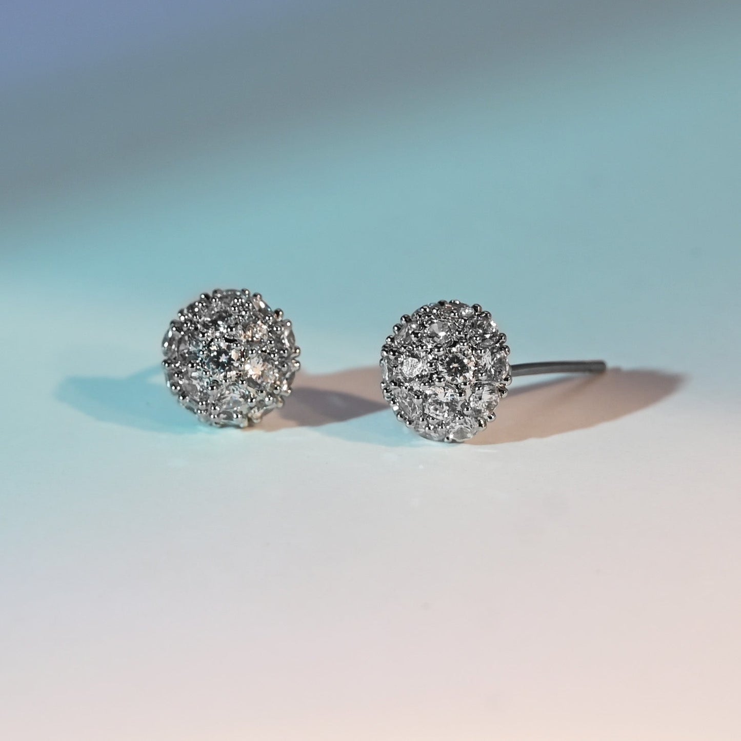 Beautiful silver studs, jewelry present ideas, hand made silver jewelry, women's artisan jewelry