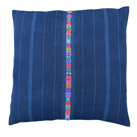 Indigo Corte Pillow Cover