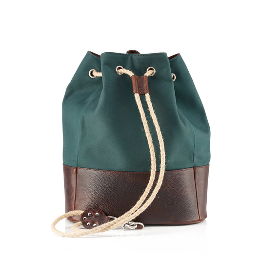 Wanderlust Canvas Duffle Bag - Classic Green