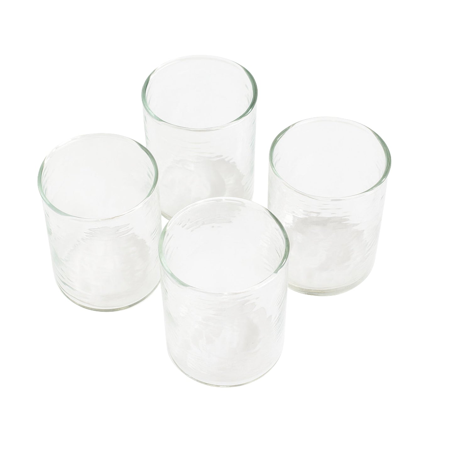 S/4 Recycled Hammered Glasses